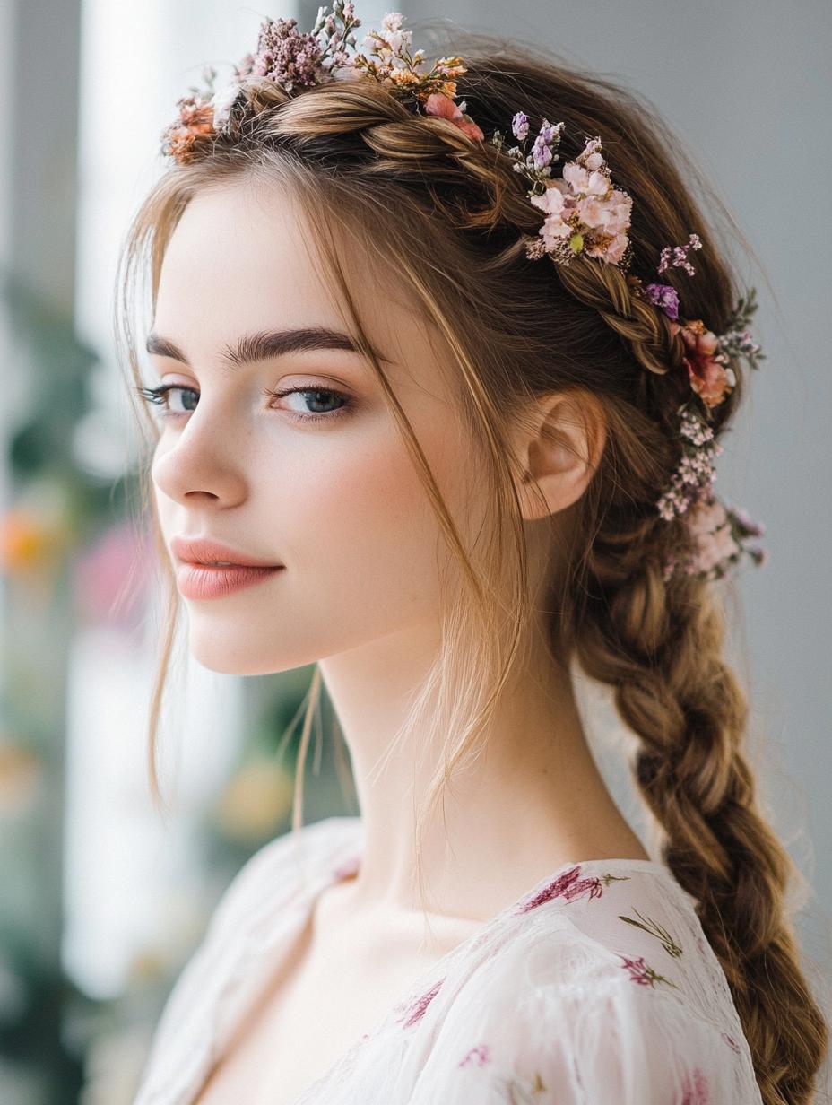 Bohemian Braided Crown