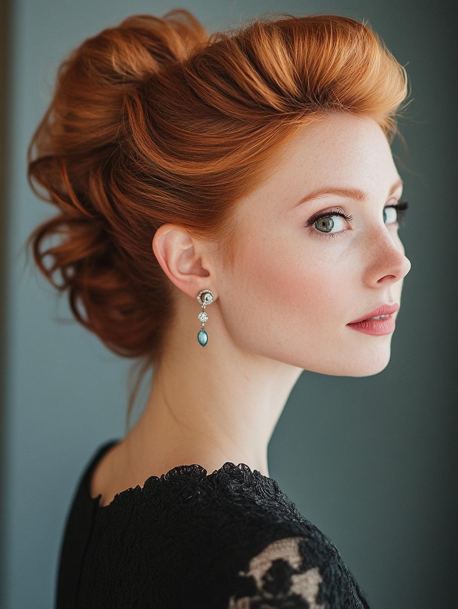 Bouffant Updo
