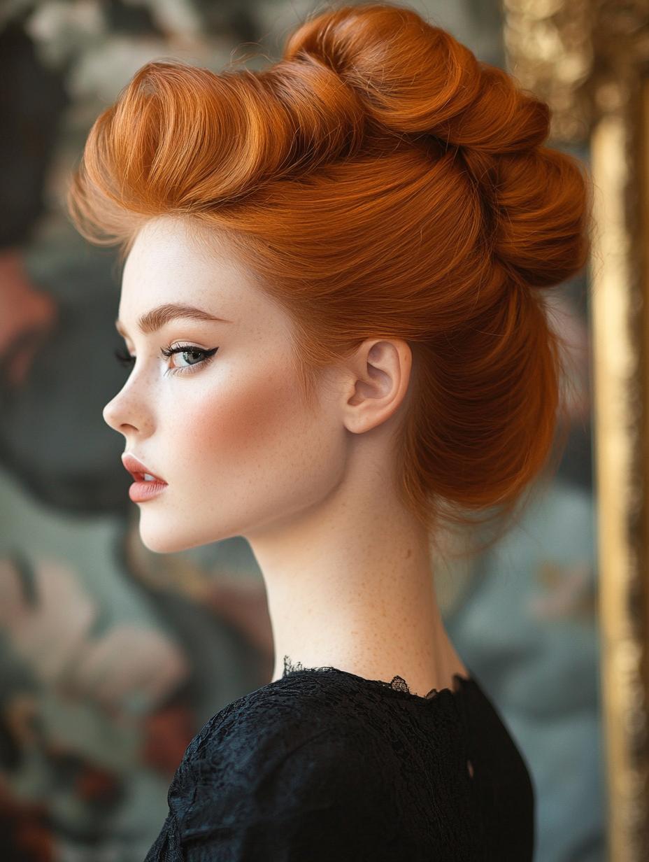 Bouffant Updo