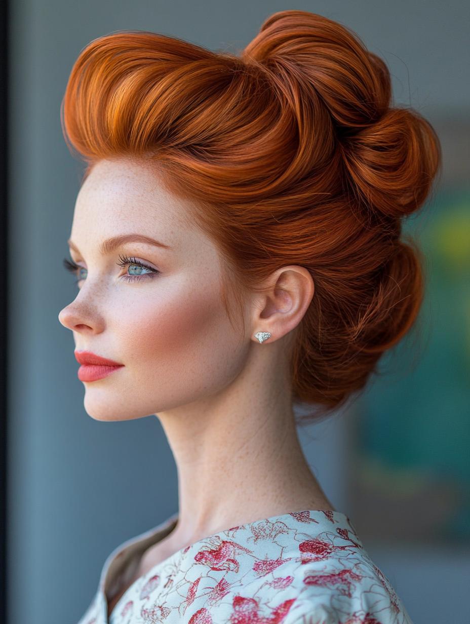 Bouffant Updo