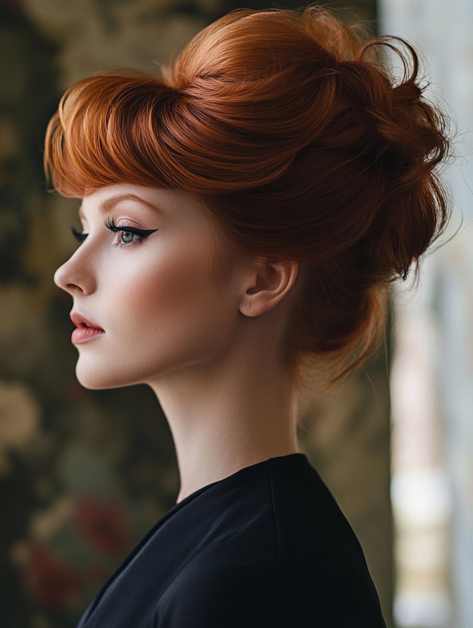 Bouffant Updo