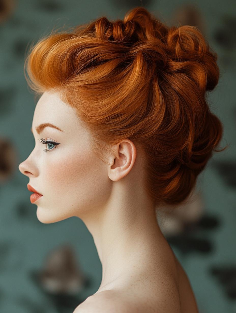 Bouffant Updo