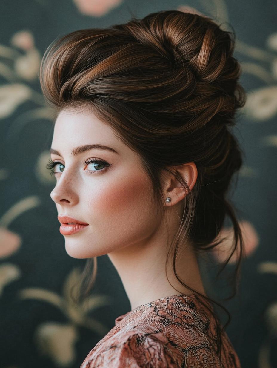 Bouffant Updo