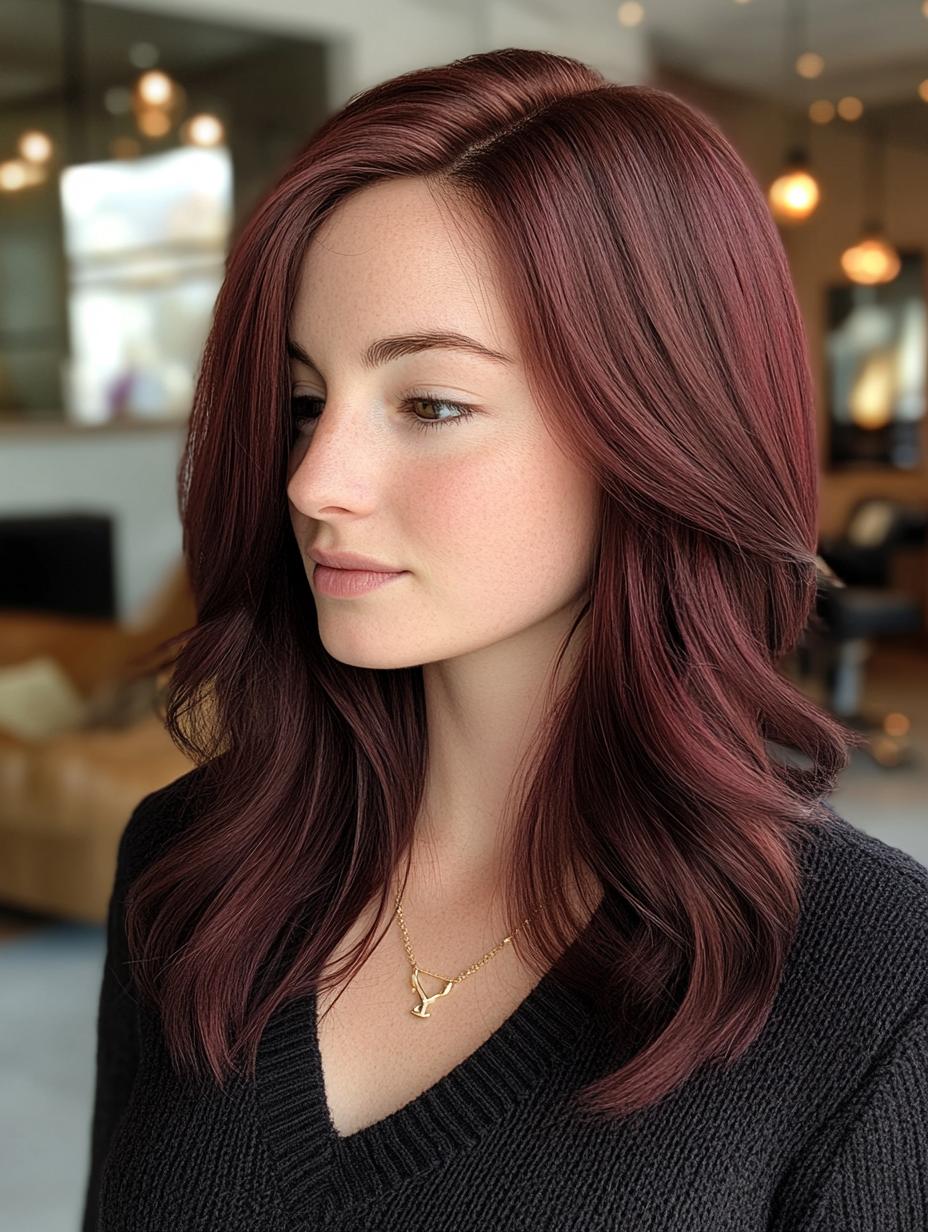 Deep Burgundy