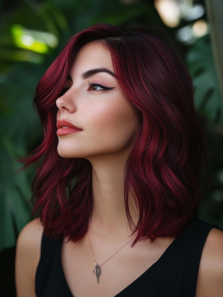 Deep Burgundy