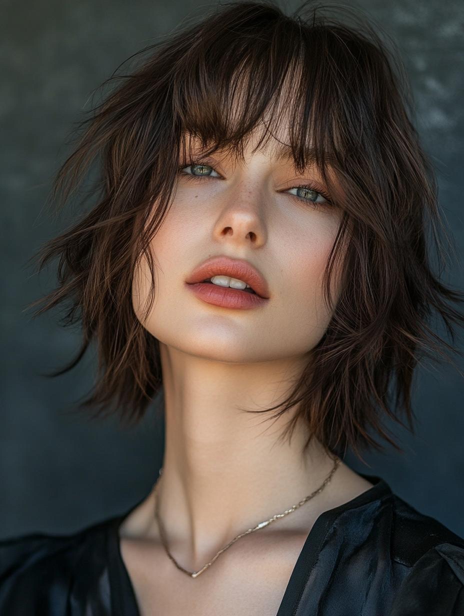 Fringe Wolf Cut