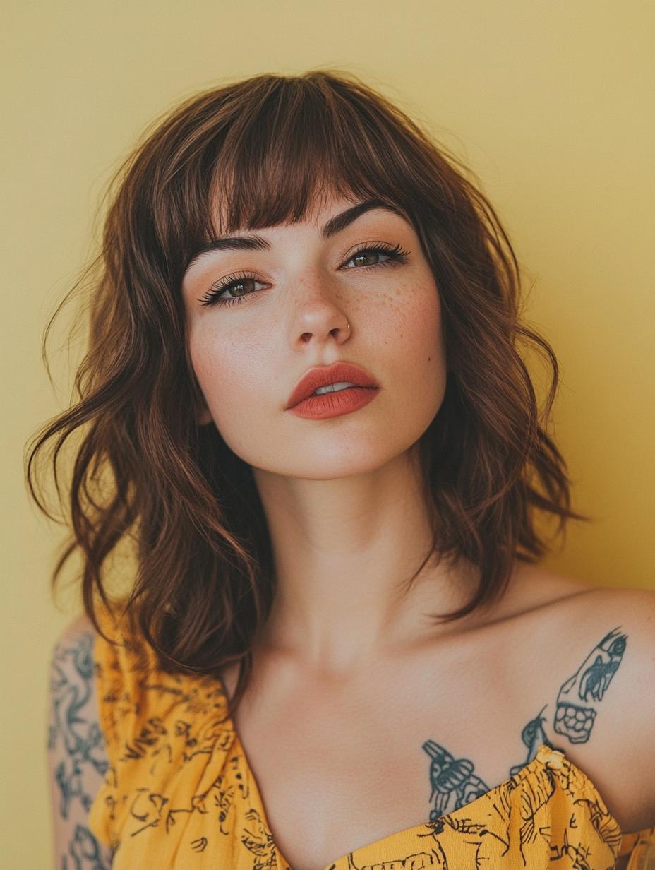 Fringe Wolf Cut