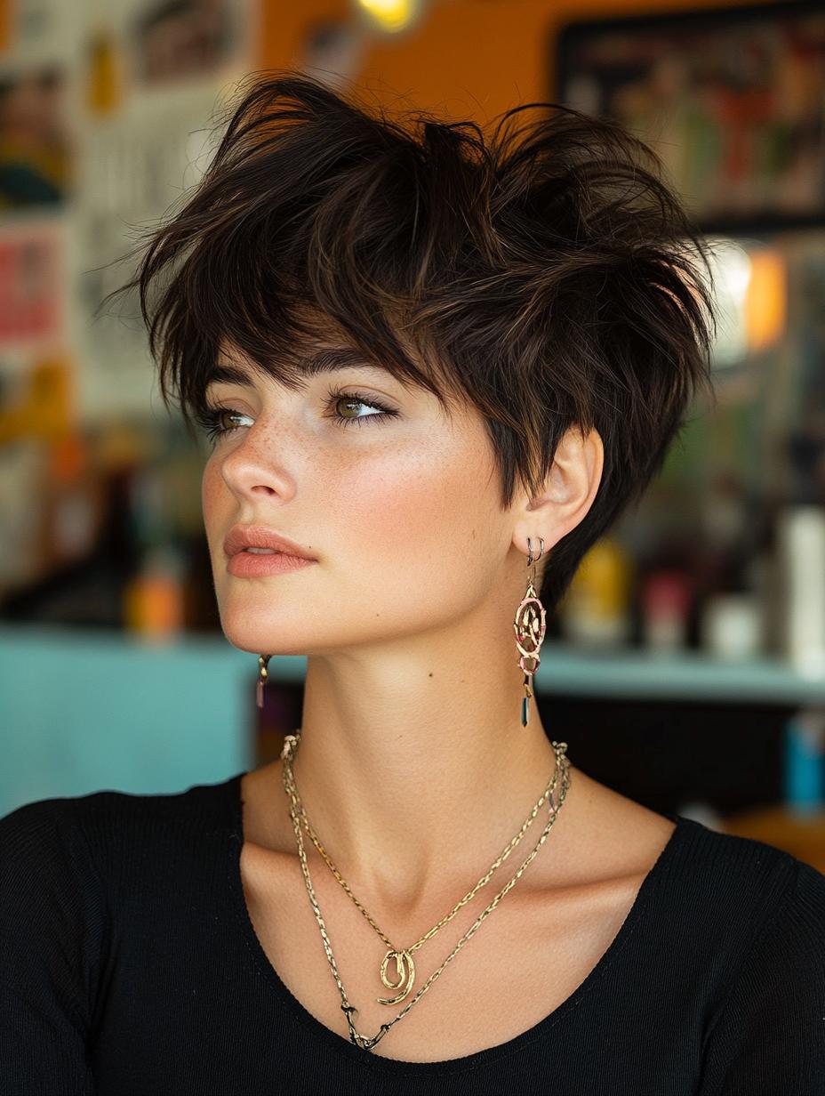 Fringe Wolf Cut