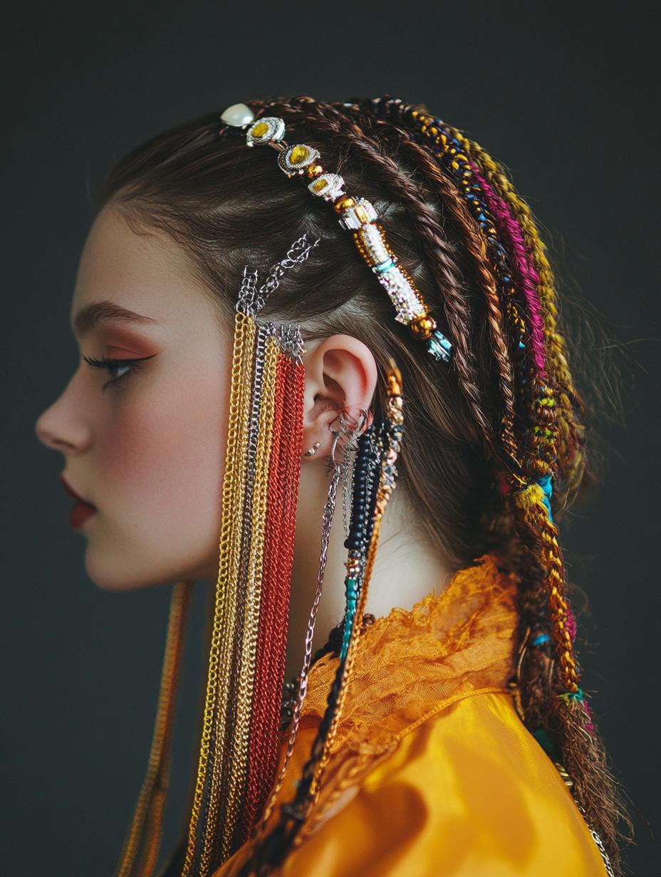 Funky Hair Chains