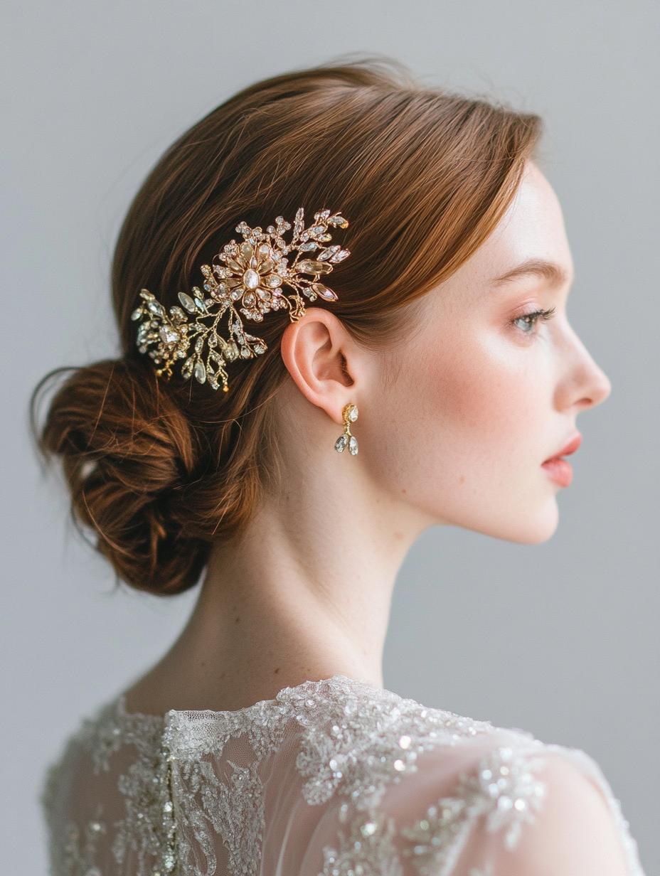 Glamorous Jeweled Barrette