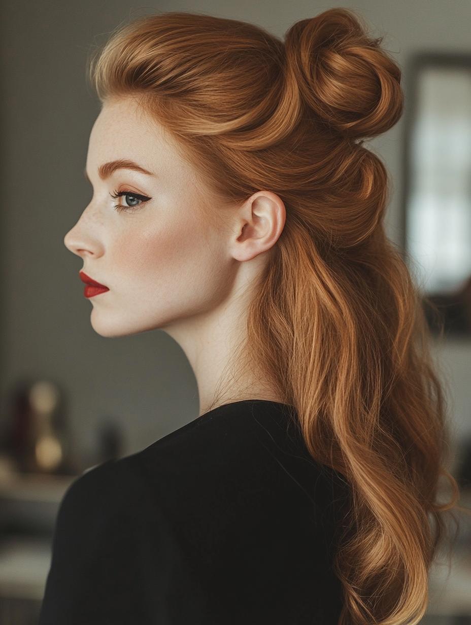Half-Up, Half-Down