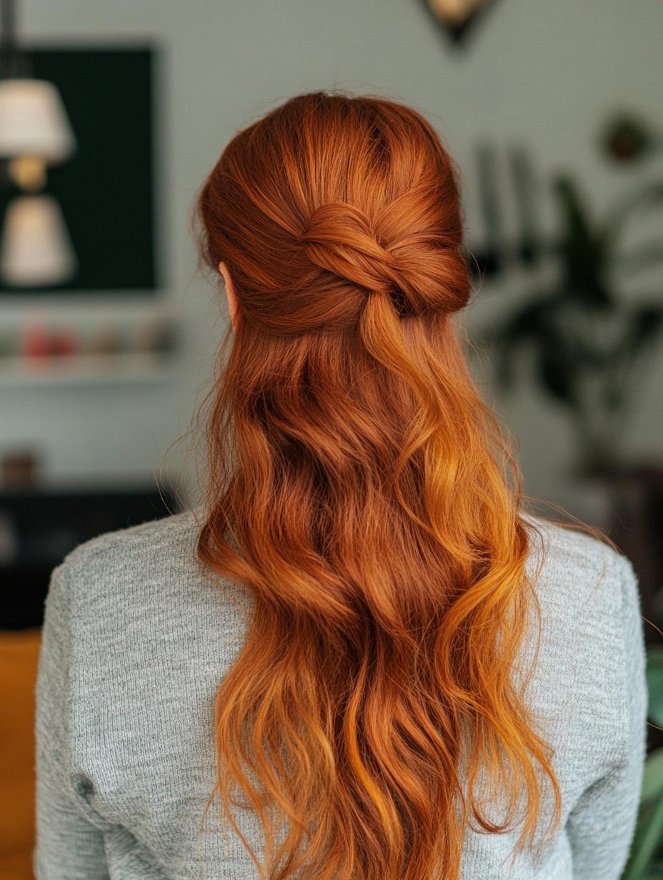 Half-Up, Half-Down