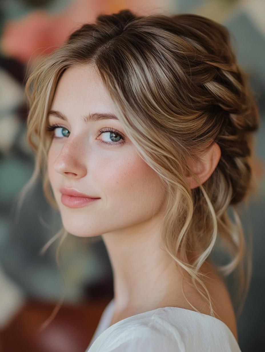 Half-Up Twisted Halo