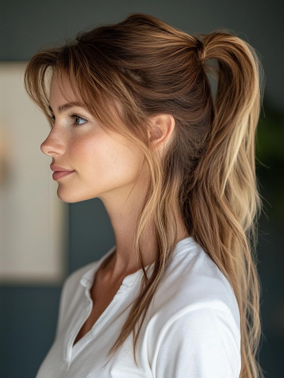 Layered Ponytail