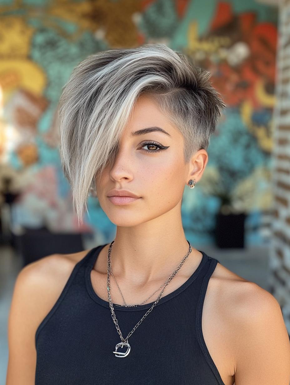 Layered Wolf Cut