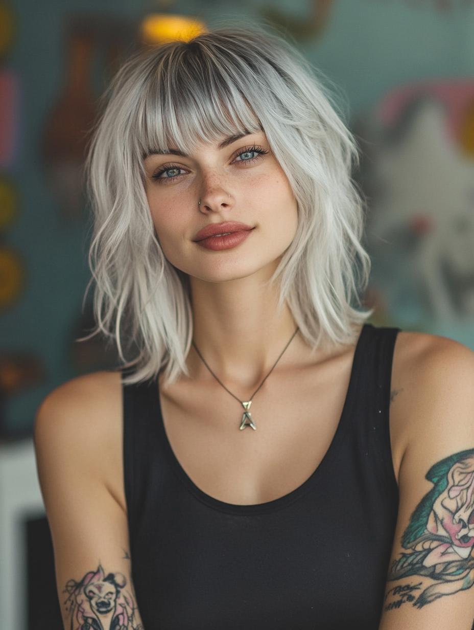 Layered Wolf Cut