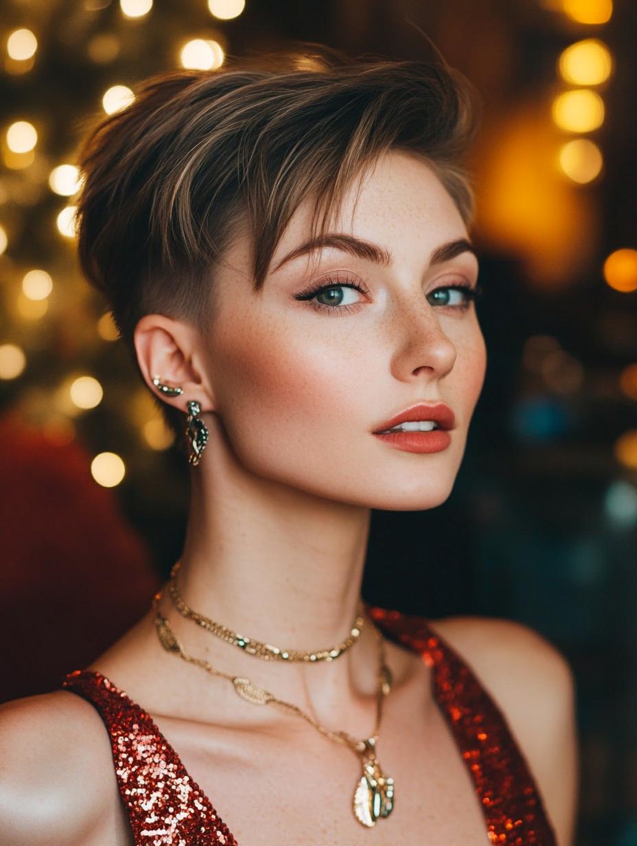 Pixie Cut with Accessories