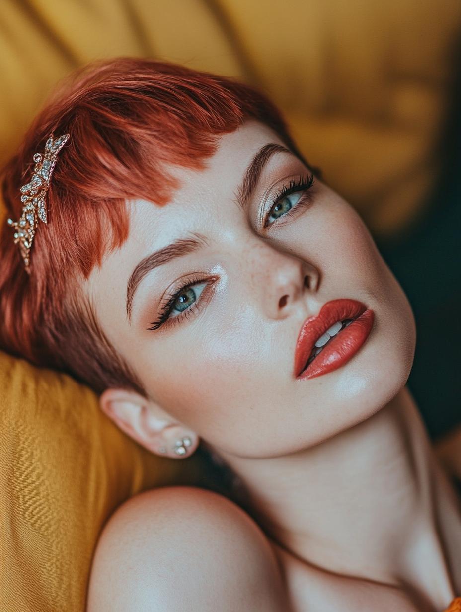 Pixie Cut with Accessories