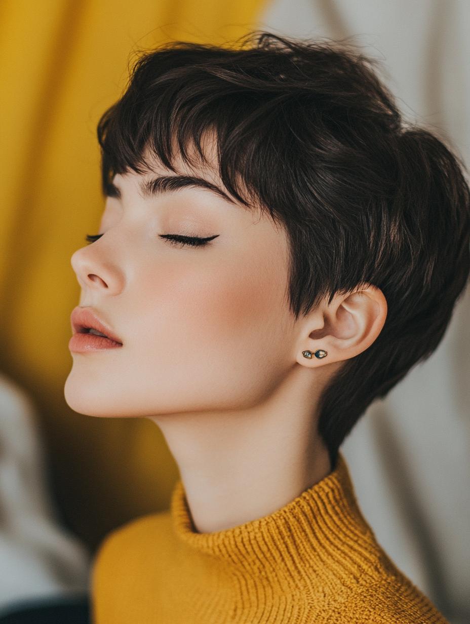 Pixie Cut with Accessories