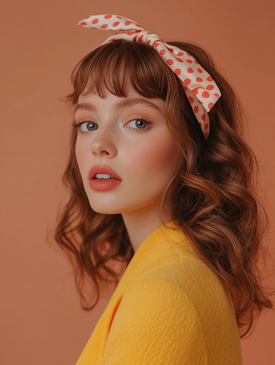 Retro Headband Waves