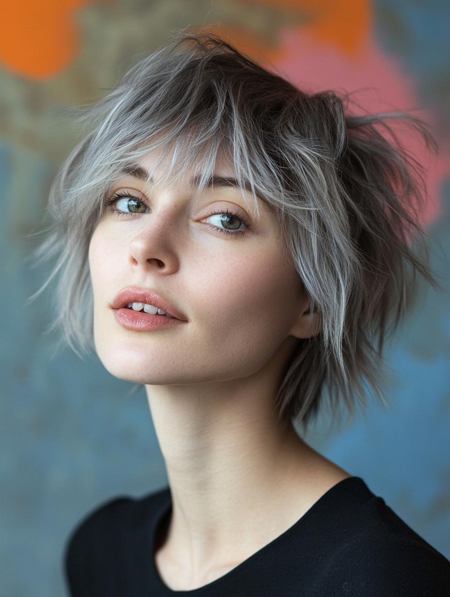 Shaggy Wolf Cut