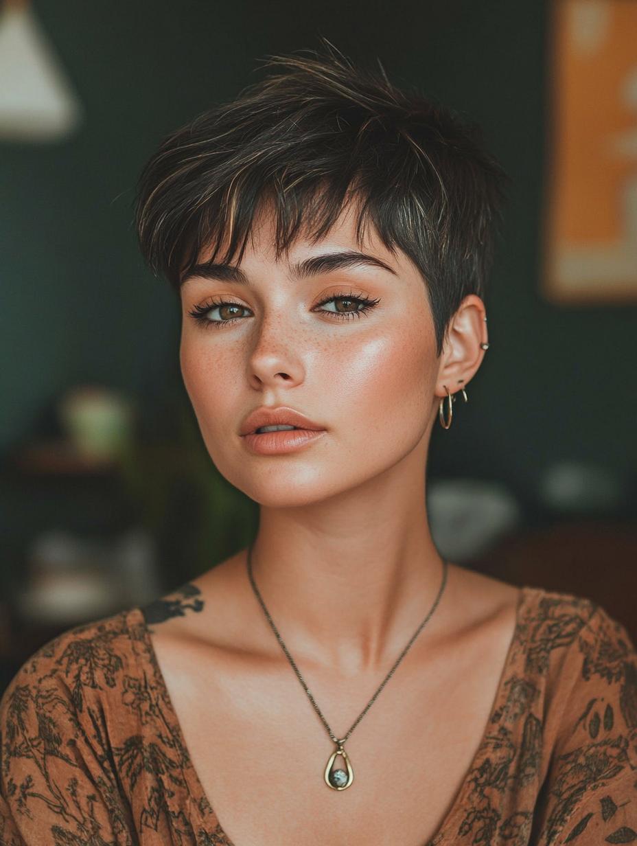Short Wolf Cut