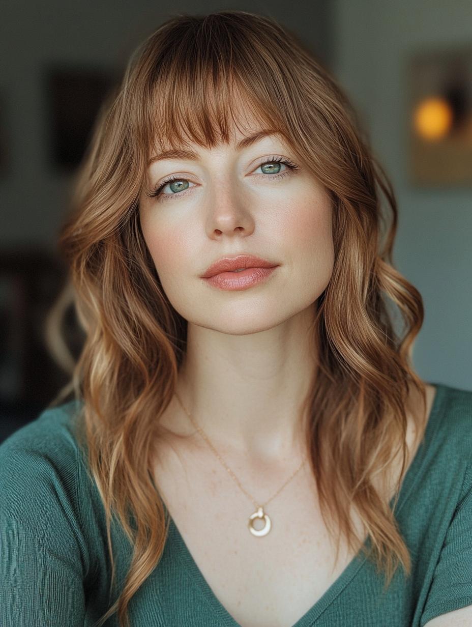 Side-Swept Bangs