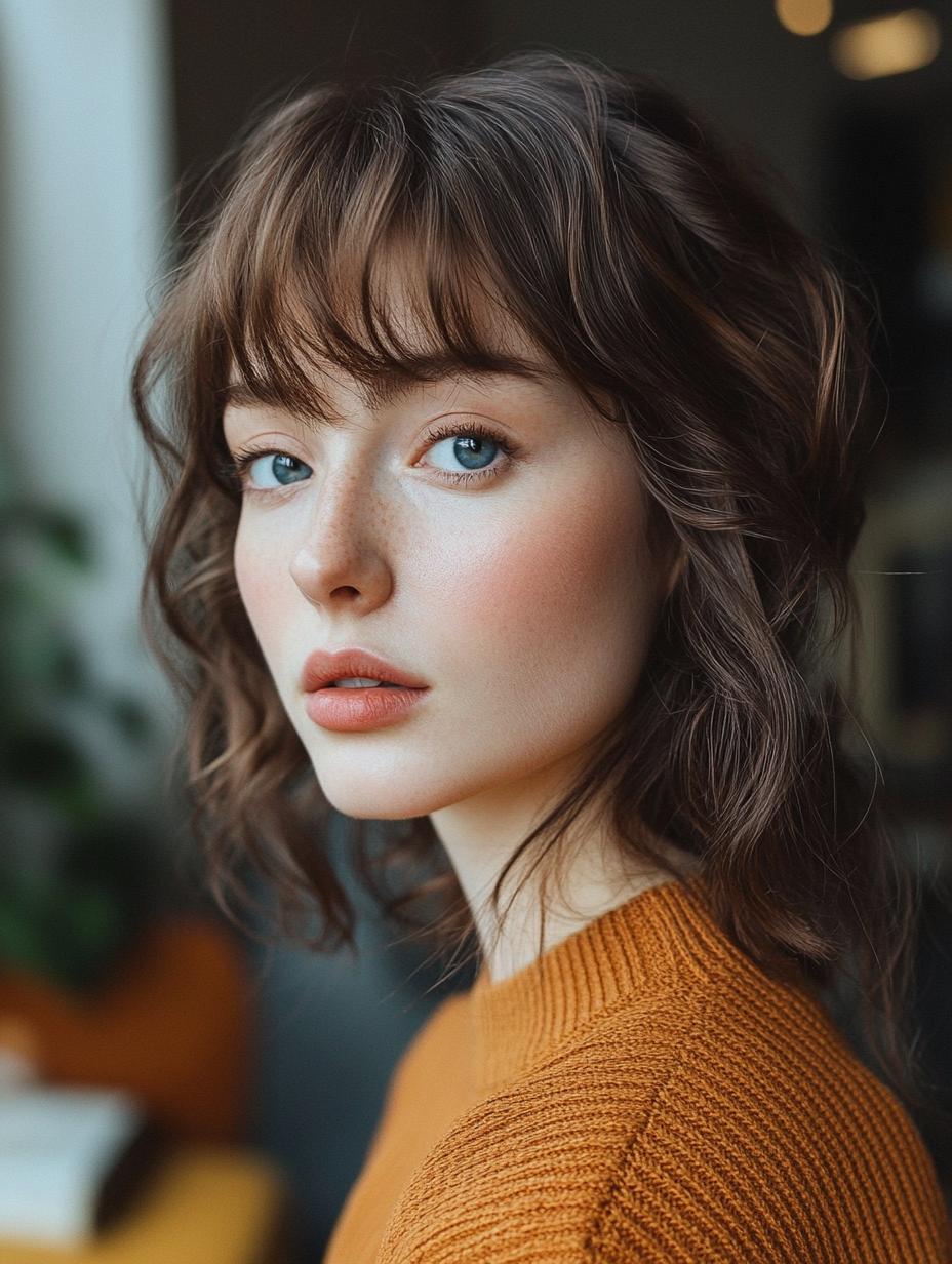 Side-Swept Bangs