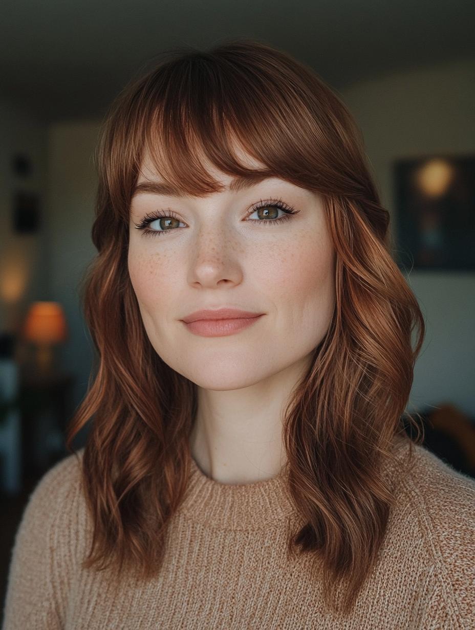 Side-Swept Bangs