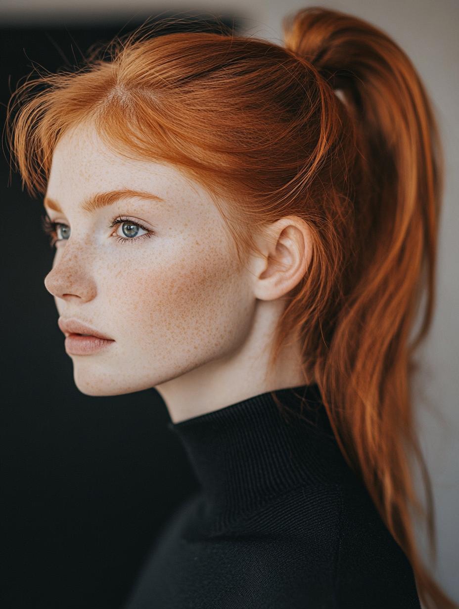 Sleek High Ponytail