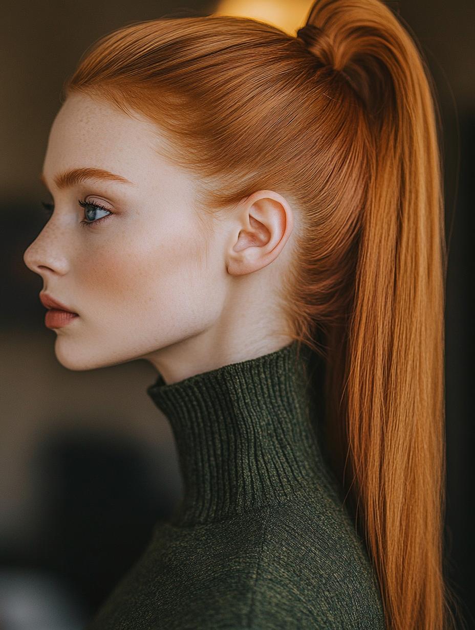 Sleek High Ponytail