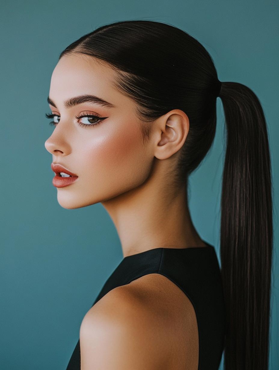 Sleek Ponytail