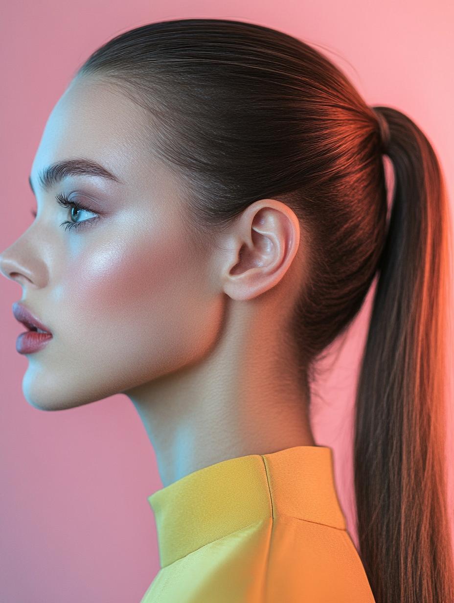 Sleek Ponytail