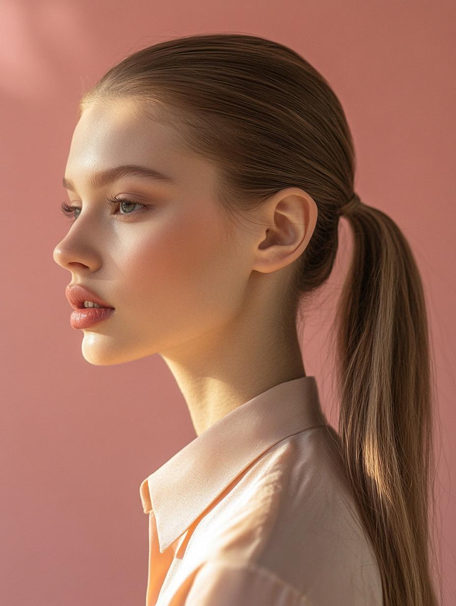 Sleek Ponytail