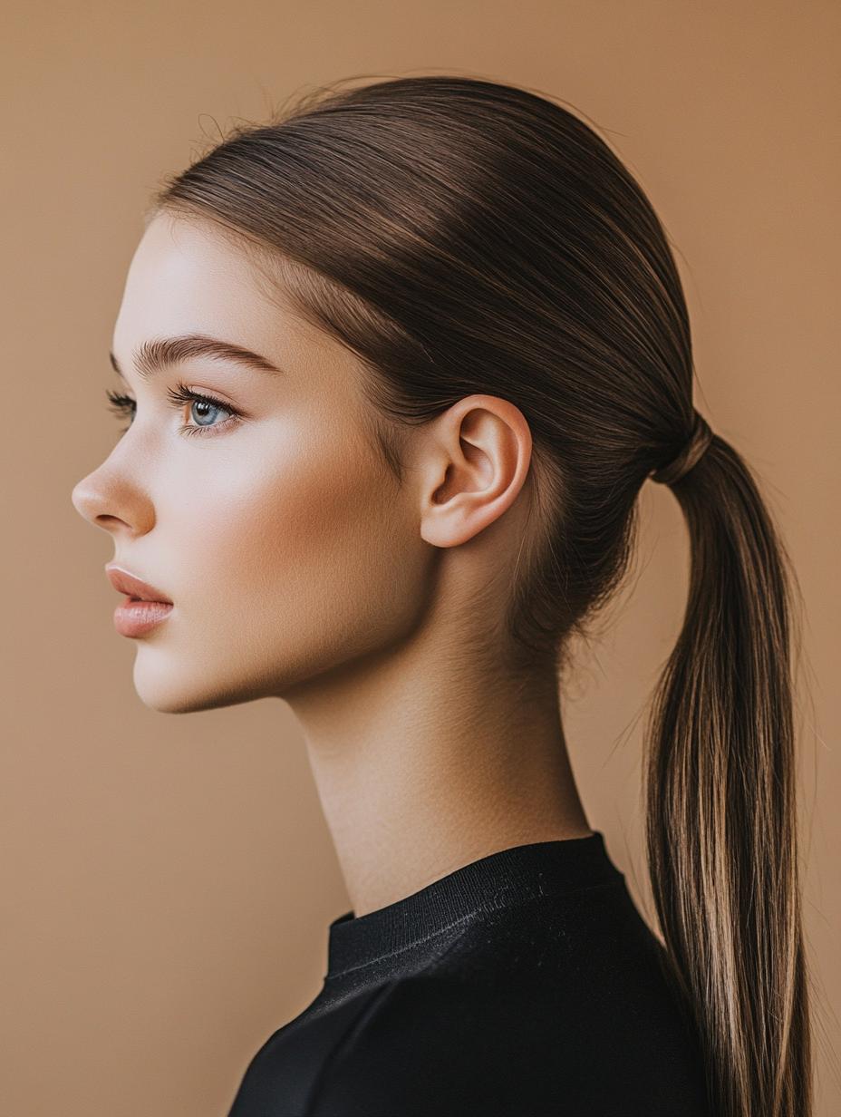 Sleek Ponytail