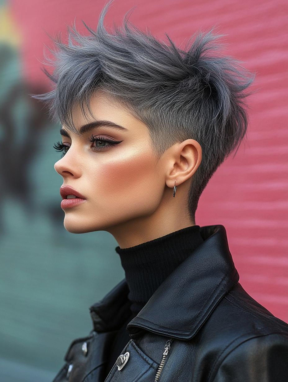 Sleek Wolf Cut