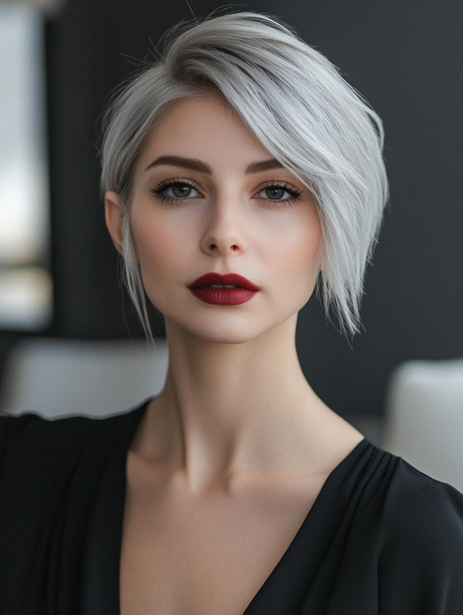 Sleek Wolf Cut