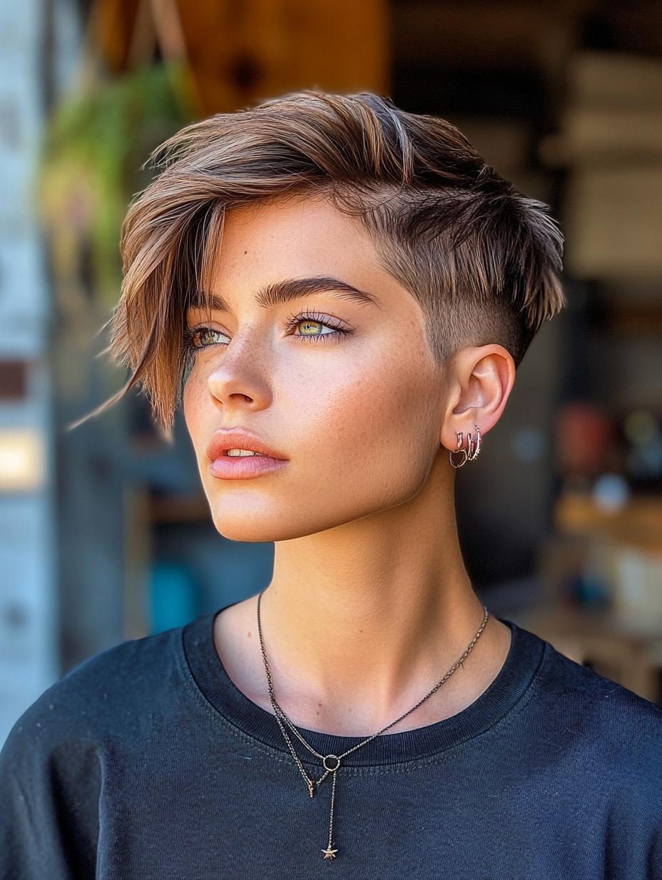 Sleek Wolf Cut