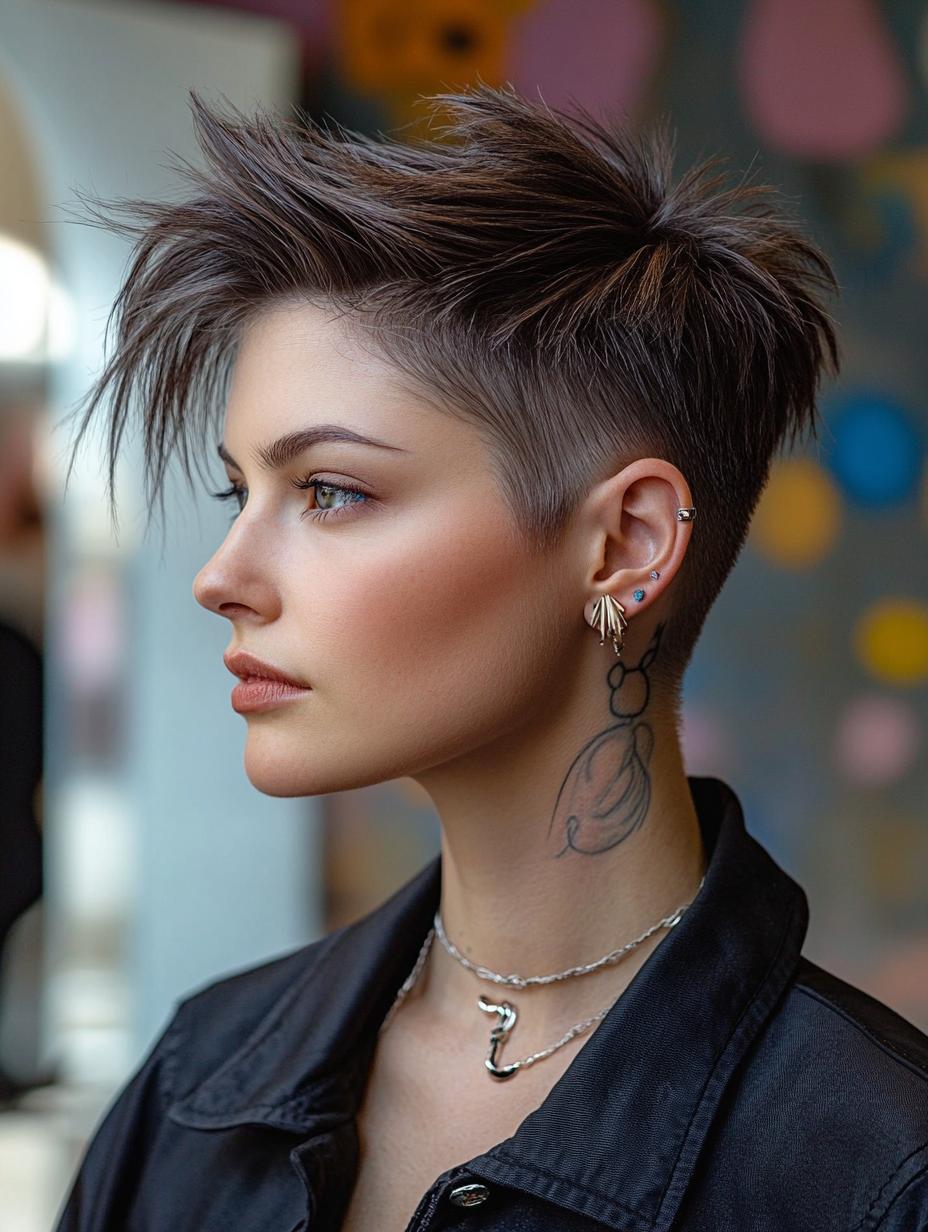 Sleek Wolf Cut