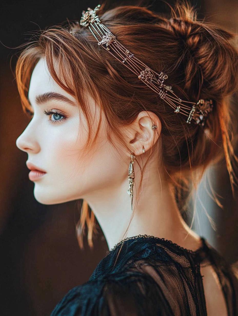 Stylish Metal Headpieces