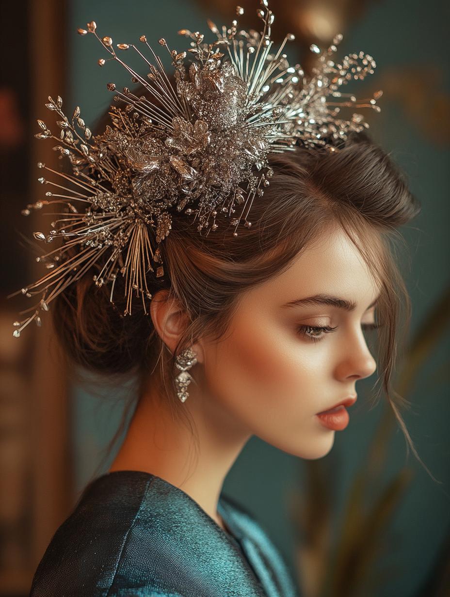Stylish Metal Headpieces