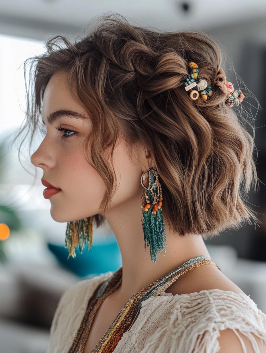 Textured Lob with Boho Accessories