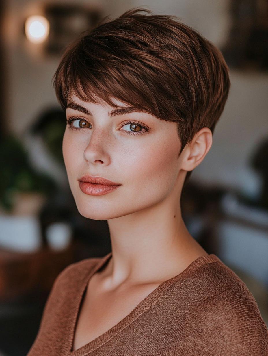 Textured Pixie Cut
