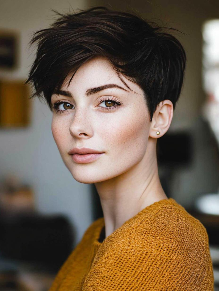 Textured Pixie Cut