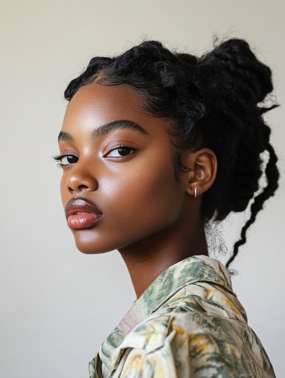 The Half-Up Twist