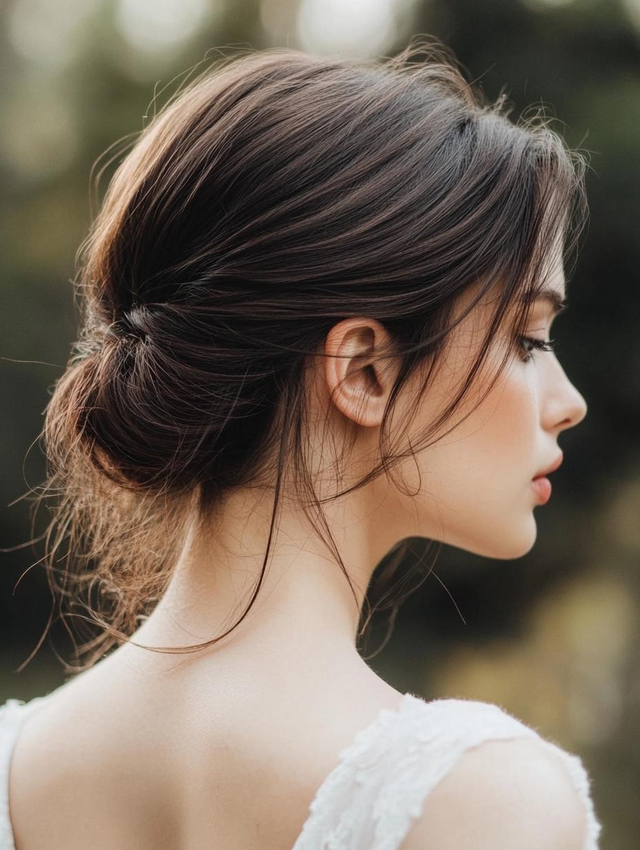 The Low Chignon