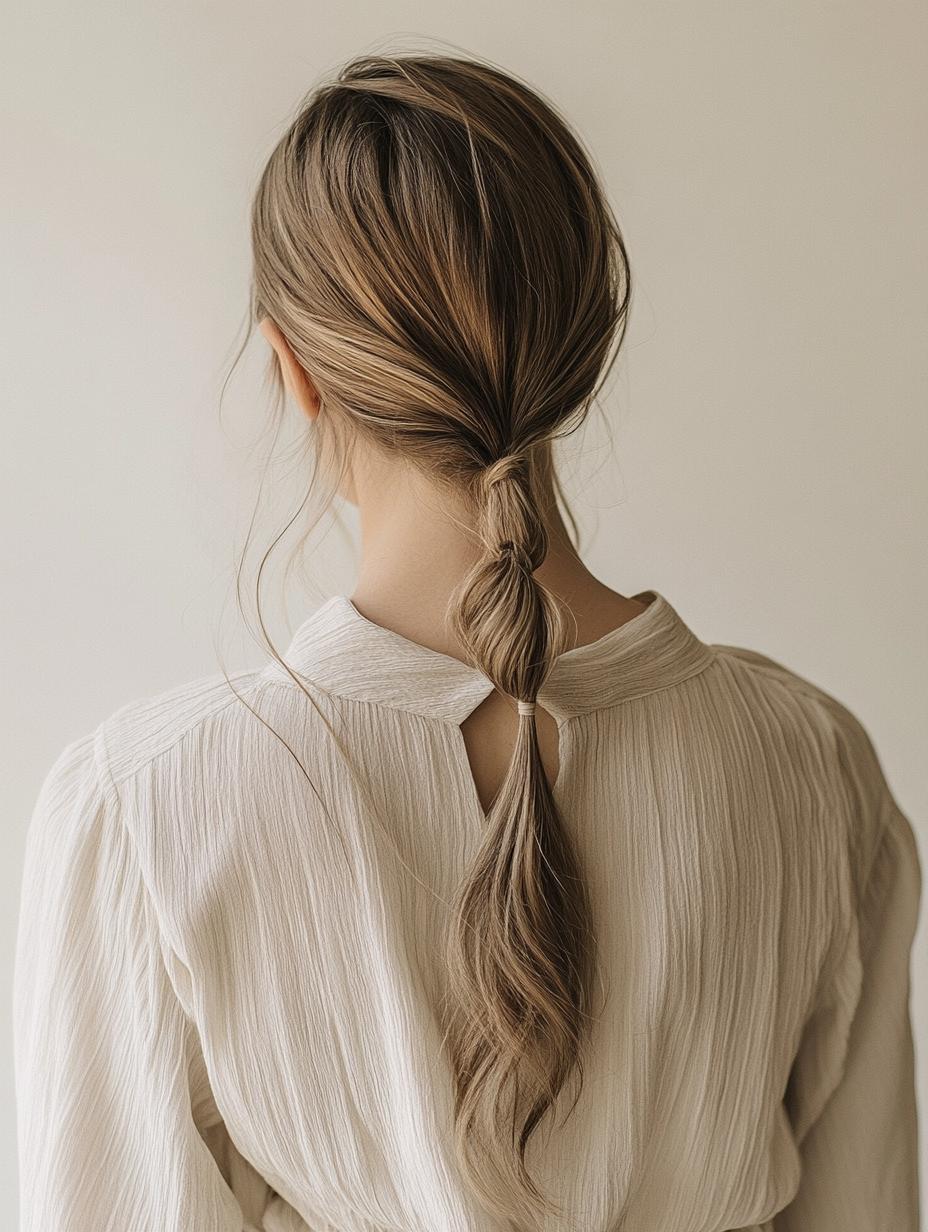 The Low Ponytail
