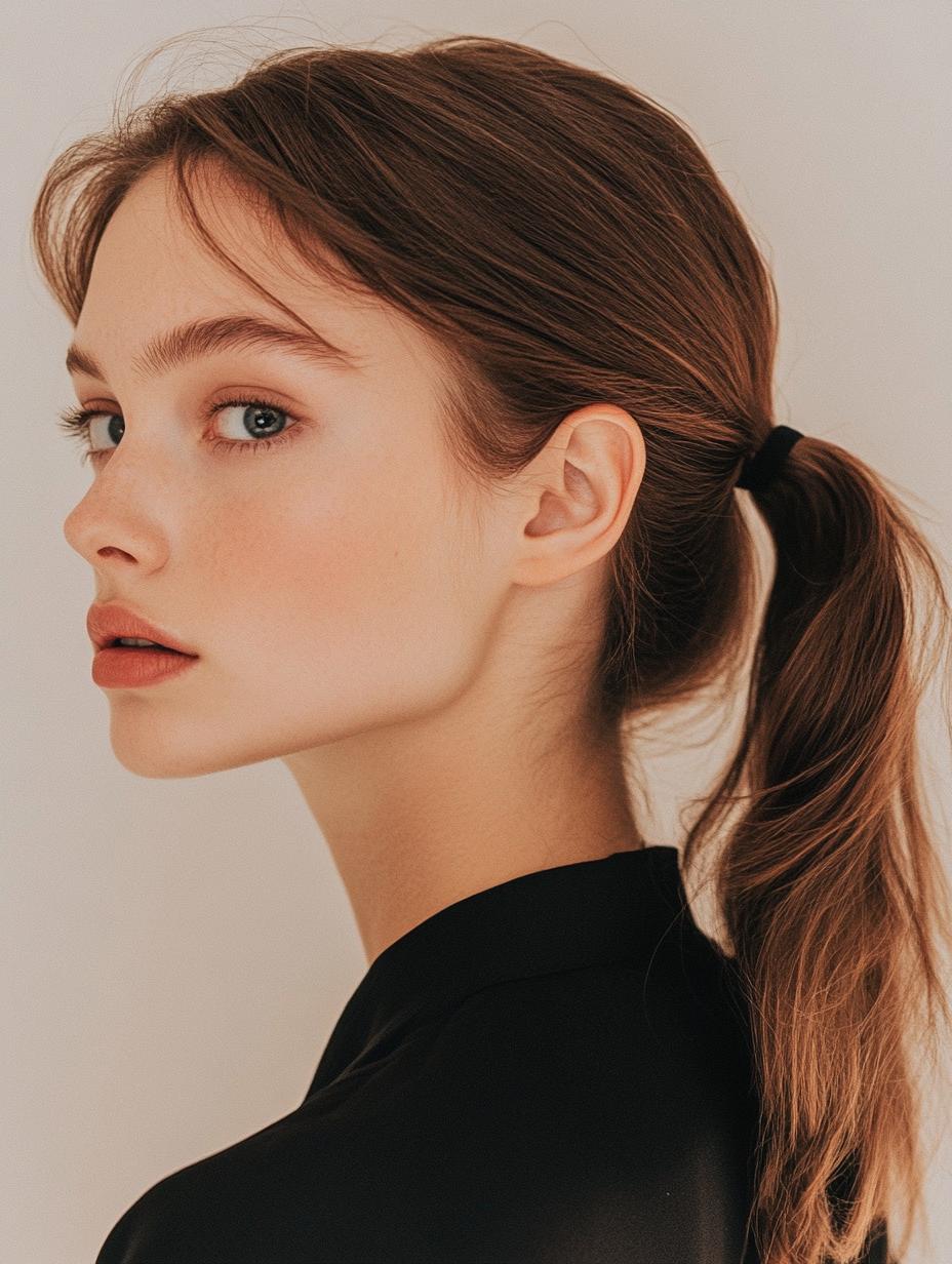 The Low Ponytail