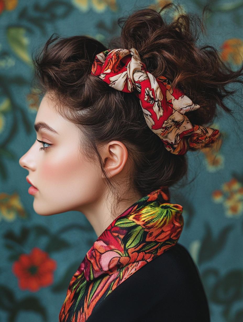 The Scarf Updo