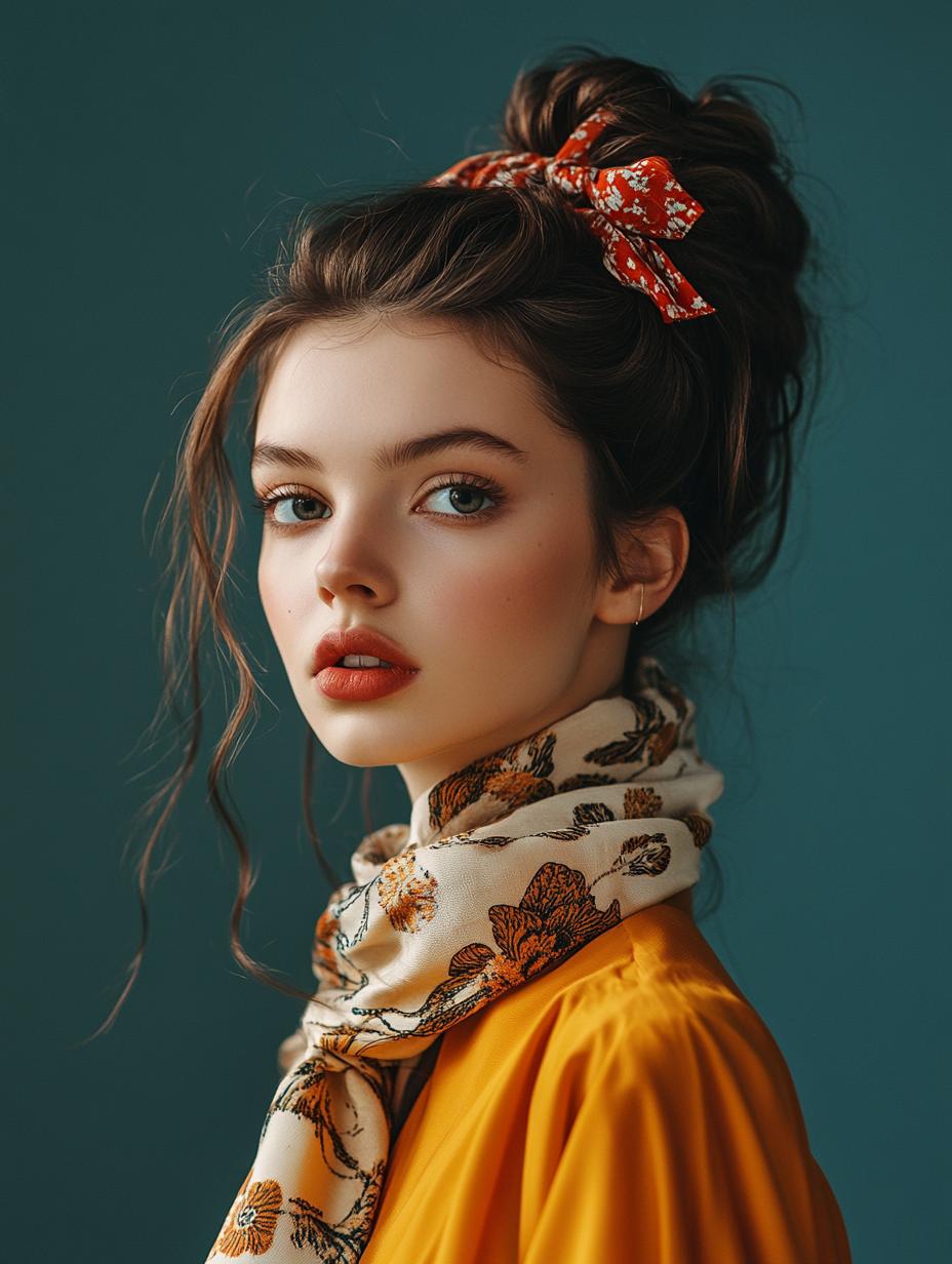 The Scarf Updo